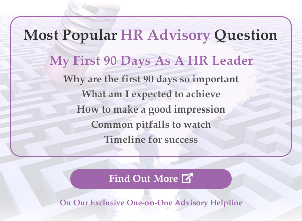 Most Popular HR Advisory Question