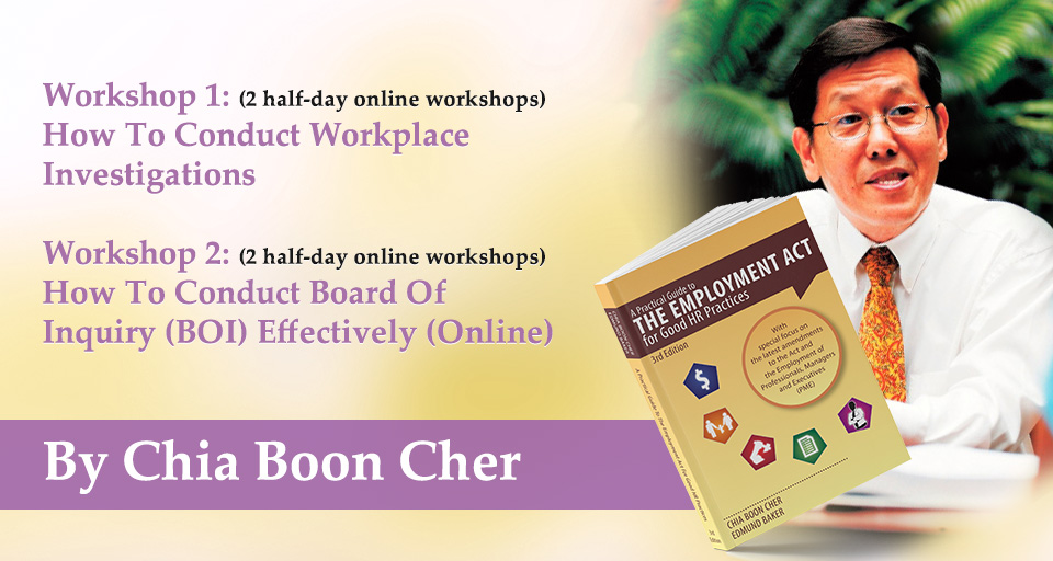 Chia Boon Cher Online Master Classes